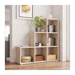 Bibliotecă TRIO 108x105 cm maro