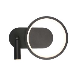 Aplică LED/14W/230V 3000K negru