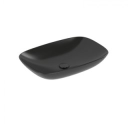 Lavoar dreptunghiular 62 cm Villeroy & Boch Loop & Friends, negru mat
