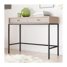 Consolă MONO 78 x 104 cm, bej/negru