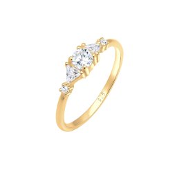 ELLI PREMIUM Inele auriu / transparent
