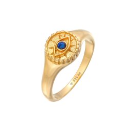 ELLI Inele 'Evil Eye' albastru / auriu