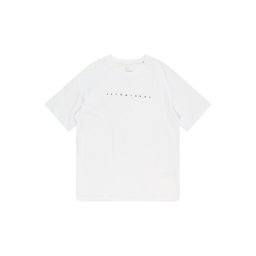 Jack & Jones Junior Tricou 'STAR' negru / alb