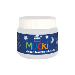 Vopsea Glow-in-the-dark, Mucki, 150 ml