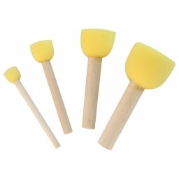 Pensula speciala din spuma Kreul, 4 buc/set