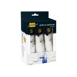 Pasta de structura acrilica, Solo Goya, 3 x 100 ml