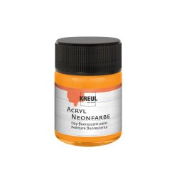 Vopsea fluorescenta Neon, Kreul, 50 ml, portocaliu neon