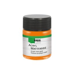 Vopsea acrilica mata Kreul, 50 ml, portocaliu
