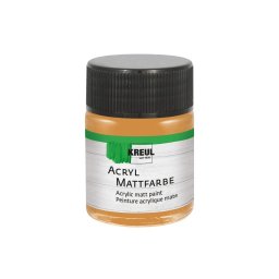 Vopsea acrilica mata Kreul, 50 ml, ocru