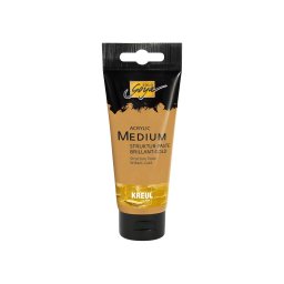 Pasta de structura acrilica, Solo Goya, 100 ml, Brilliant Gold