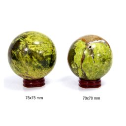 Sfera Opal Fistic Druzy Mineral Natural - 70-75 x 70-75 mm - 1 Buc