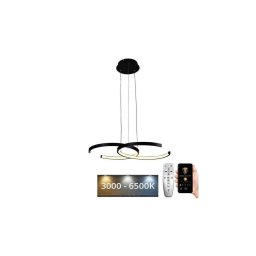 Lustră LED dimabilă pe cablu LED/50W/230V 3000-6500K + telecomandă
