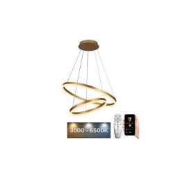Lustră LED dimabilă pe cablu LED/70W/230V 3000-6500K + telecomandă