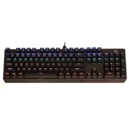 Tastatura Pavones Gaming LED USB Cu fir Neagra