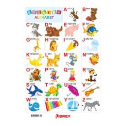 English Alphabet. Alfabetul in limba engleza. Plansa A4
