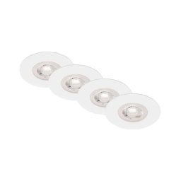 SET 4x corp de iluminat LED încastrat pentru baie LED/4,9W/230V IP44 alb Brilo