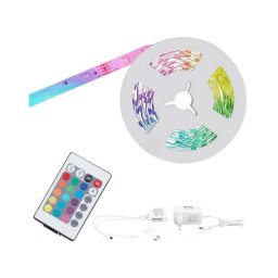 Bandă LED RGB dimabilă 11,5m LED/24W/230V Brilo + telecomandă