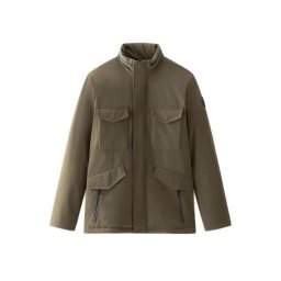 WOOLRICH Geacă Soft Shell Field CFWOOU0793MRUT3496 614 dark green