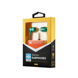 Casti CNS-CEP4G, Black-Green