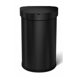Simplehuman SEMI-ROUND 45L - black - Coș fără contact