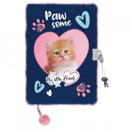 Jurnal cu Lacat, Plusat, St.Majewski, My Little Friend Ginger Kitty, A5, 96 foi Dictando
