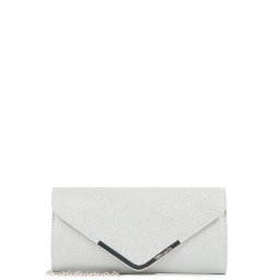 Tamaris Clutch 'Amalia' argintiu