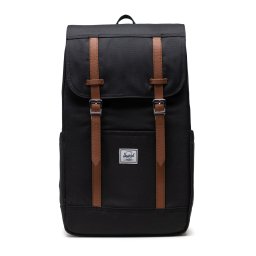 Herschel Rucsac 'Retreat' negru / alb