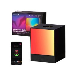 Cub luminos gaming Wi-Fi, Bluetooth 50.0, 75x75 mm, Negru