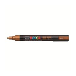 Marker universal UNI PC-5M Posca, 1.8-2.5 mm, bronz