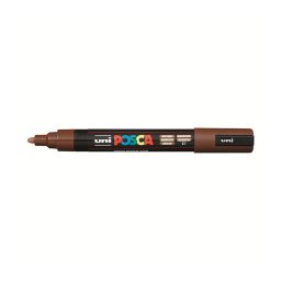 Marker universal UNI PC-5M Posca, 1.8-2.5 mm, maro