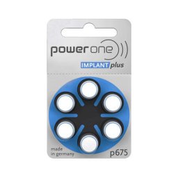 SET BATERII AUDITIVE POWER ONE IMPLANT VARTA