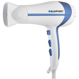 Uscator de par Blaupunkt HDD501BL, Uscator de par, Alb/Albastru, 2000 W,3 trepte viteza, 2 trepte temperatura, Ionizare