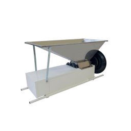 ZDROBITOARE-DESCIORCHINATOR manuala, cuva 850x500 Inox, valturi 220mm alu By-zdrob Pro