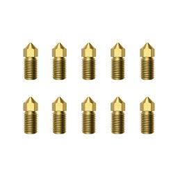 Set 10 Duze Extrudare pentru imprimanta 3D AnkerMake M5, Auriu 0.2mm