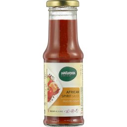 Sos iute in stil african, fara gluten bio 210ml