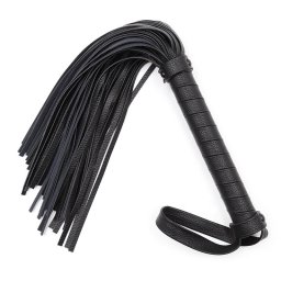 Fetish Addict Classic Flogger 42cm Black