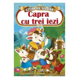 Capra cu trei iezi. Citim pe silabe