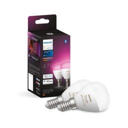 SET 2x bec LED RGBW dimabil Philips Hue WACA P45 E14/5,1W/230V