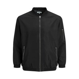 Jack & Jones Plus Geacă de primăvară-toamnă 'Rush' negru