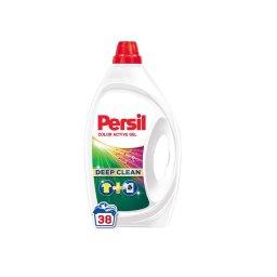 Detergent de rufe, lichid, Persil Active Gel Color, 38 de spalari, 1.71 L