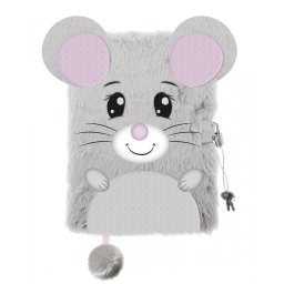 Jurnal cu Lacat, Plusat, St.Majewski, My Little Friend Mouse, A5, 96 foi Dictando