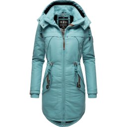 MARIKOO Parka de iarnă 'Kamii' turcoaz