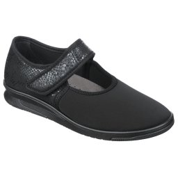 Balerini confort, stretch, pentru femei, PodoWell Neva negru