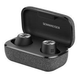 Casti SENNHEISER MOMENTUM True Wireless 2, Active Noise Cancelling Black
