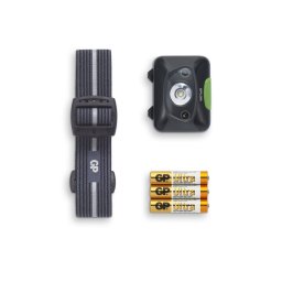 Frontala GP XPLOR PH15, senzor de apropiere, 300lm, 3xAAA