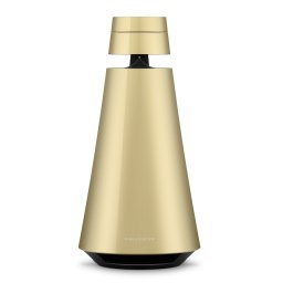 Boxe amplificate Bang & Olufsen Beosound 1 cu Google Voice Assistant Brass Tone