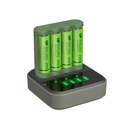 Incarcator acumulatori GP ReCyko Everyday B421 (USB) + Dock + 4 acumulatori ReCyko AA 2100mAh