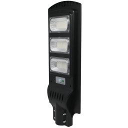 Proiector LED, Lampa inluminare stradala, incarcare solara, cu senzor de miscare, 90W, 6500K, 1000 lumen, SOLAR Novelite