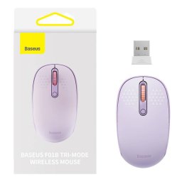 Mouse Wireless mouse F01B Tri-mode 2.4G BT 5.0 1600 DPI Mov