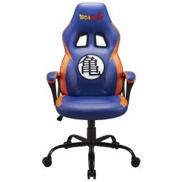 Scaun Gaming Dragon Ball Z, Piele sintetica, Multicolor
